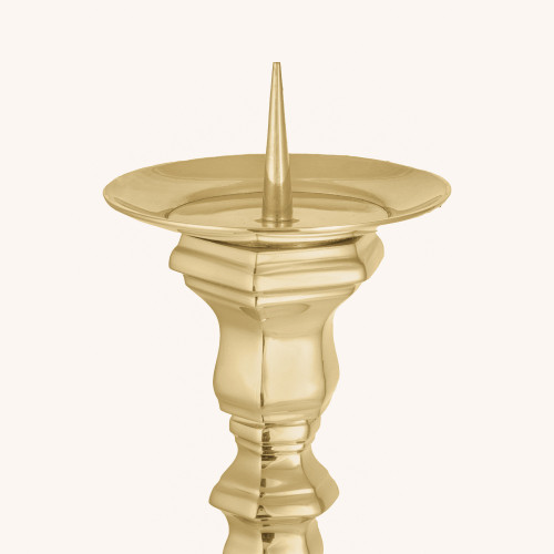 Lichtarz | Mosiądz | 44 cm