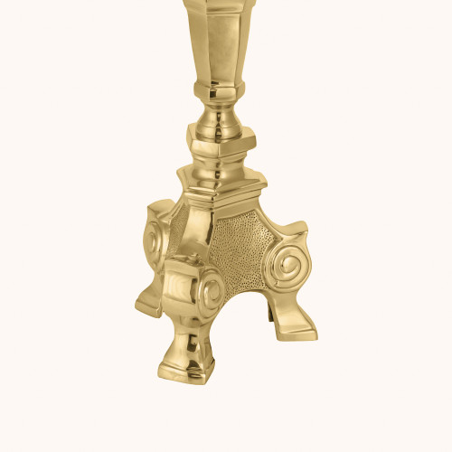 Lichtarz | Mosiądz | 44 cm