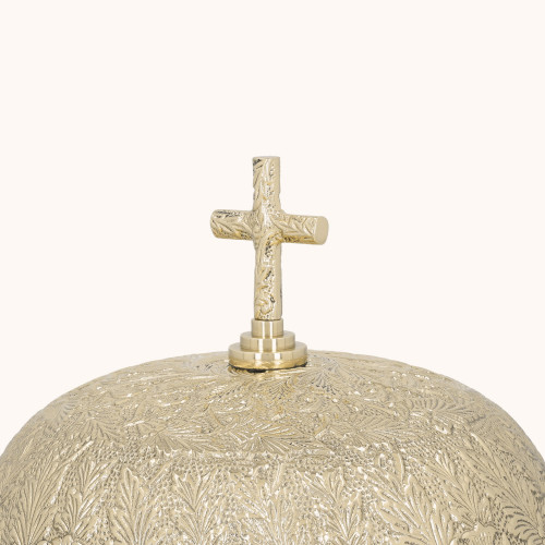 Gong | Mosiądz | Drewniany młotek | 20 cm