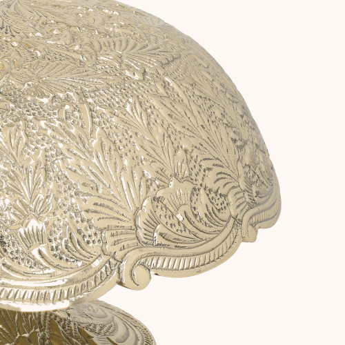 Gong | Mosiądz | Drewniany młotek | 20 cm