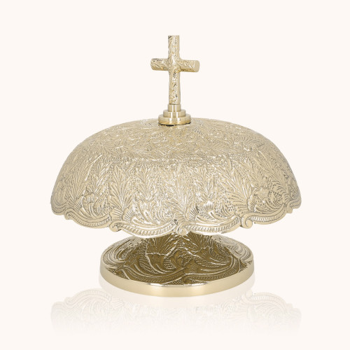 Gong | Mosiądz | Drewniany młotek | 20 cm