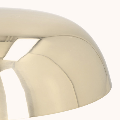 Gong pojedynczy | Mosiądz | Drewniany młotek | 21 cm