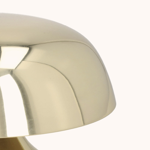 Gong pojedynczy | Mosiądz | Drewniany młotek | 20 cm