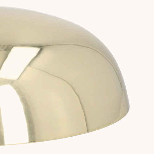 Gong pojedynczy | Mosiądz | Drewniany młotek | 20 cm