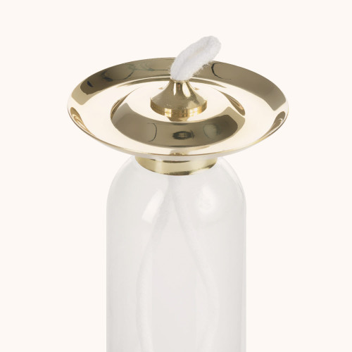 Wkład olejowy do świec ołtarzowych | Mosiądz | Nieregulowany | 150 ml