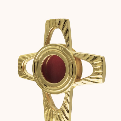 Relikwiarz | Mosiądz | 18 cm