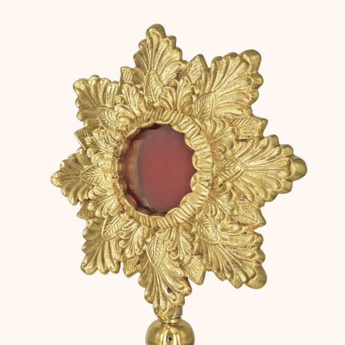 Relikwiarz | Mosiądz | 30 cm