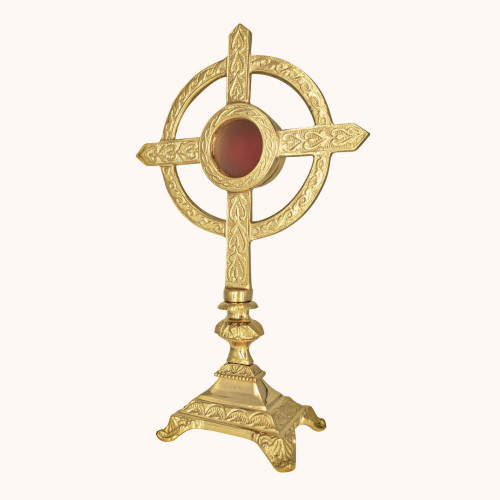 Relikwiarz | Mosiądz | 34 cm