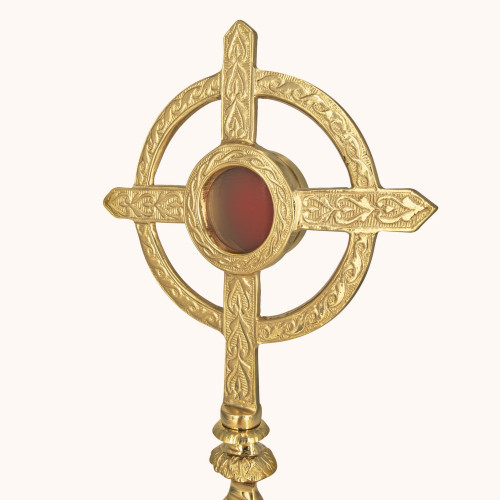 Relikwiarz | Mosiądz | 34 cm