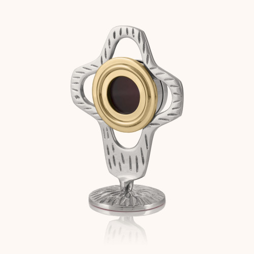 Relikwiarz | Mosiądz | Nikiel | 16 cm