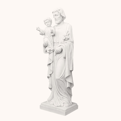 Figura | Marmur | św. Józef | 120 cm