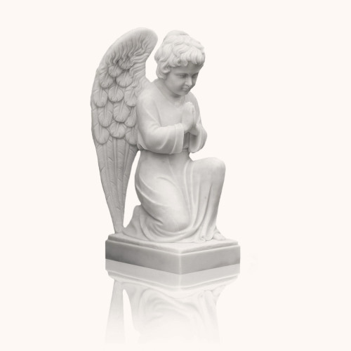 Figury | Marmur | Anioły | Komplet | 100 cm