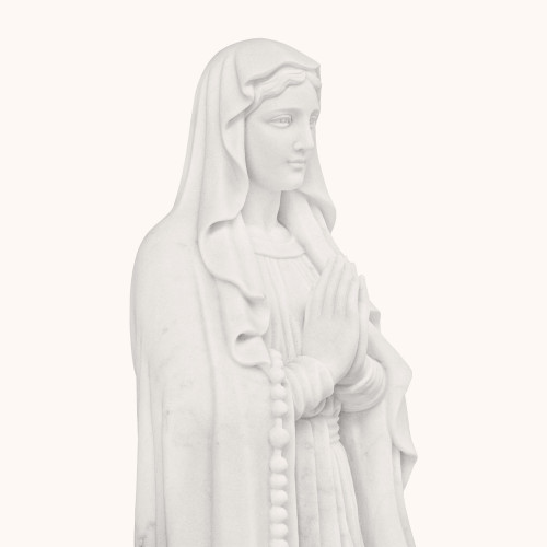 Figura | Marmur | Matka Boża Różańcowa | 180 cm