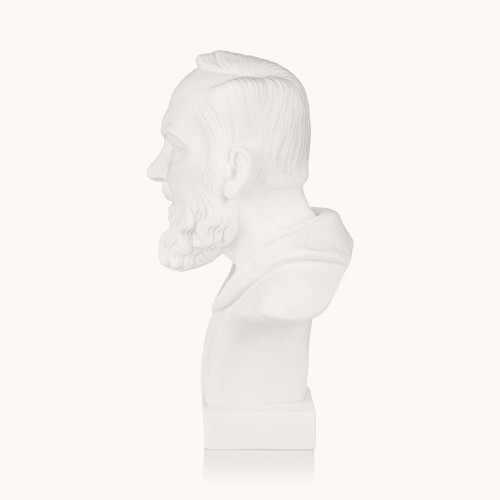 Figura | Marmur | Popiersie | św. Ojciec Pio | 40 cm