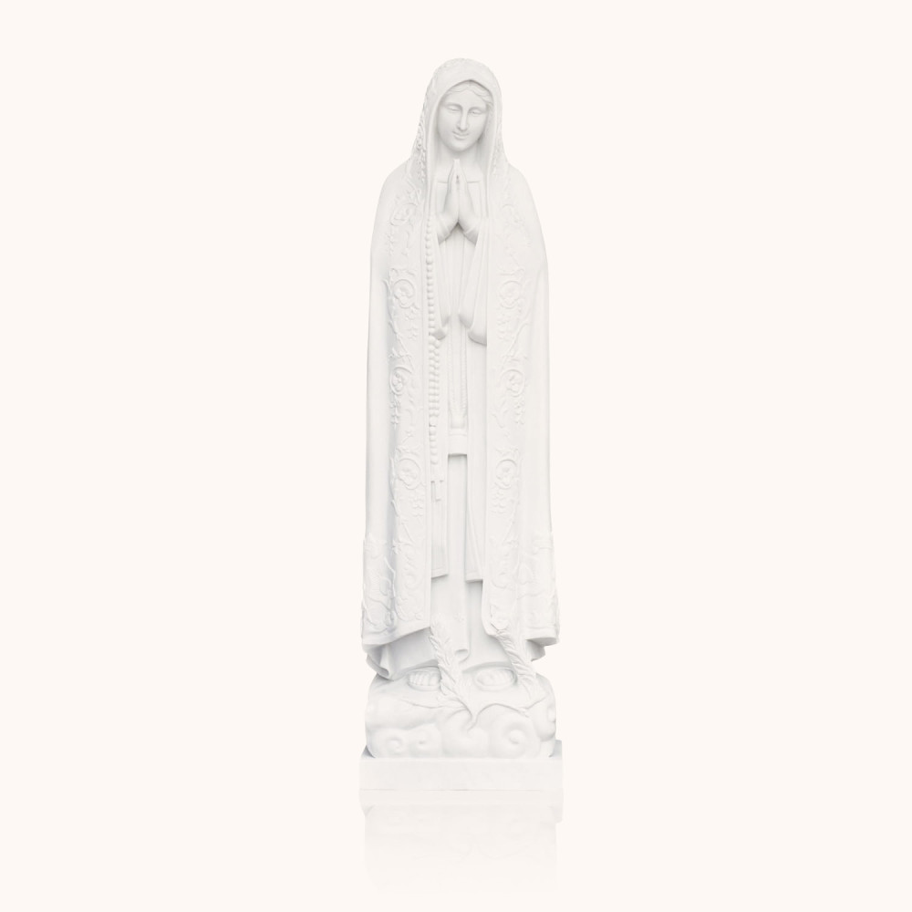 Figura | Marmur | Matka Boża Fatimska | 160 cm
