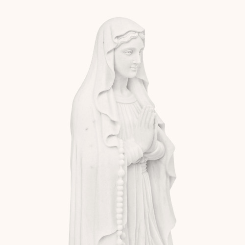 Figura | Marmur | Matka Boża Różańcowa | 160 cm