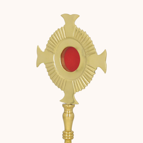 Relikwiarz | Mosiądz | 24 cm