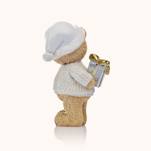 Figurka | Miś z prezentem | 13 cm | Favola