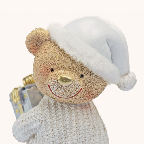 Figurka | Miś z prezentem | 13 cm | Favola
