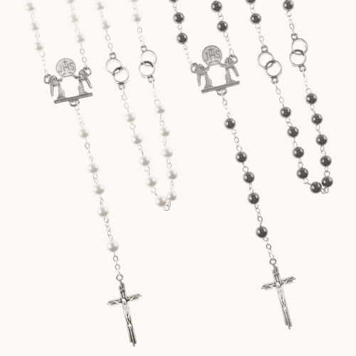 Różańce ślubne | Komplet dla par | 6mm