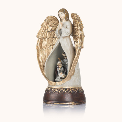 Figurka | Anioł | Święta Rodzina | Pozytywka | 23 cm | Favola