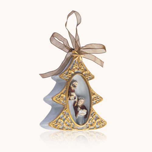 Zawieszka | Kształt Choinki | 9 cm | Favola