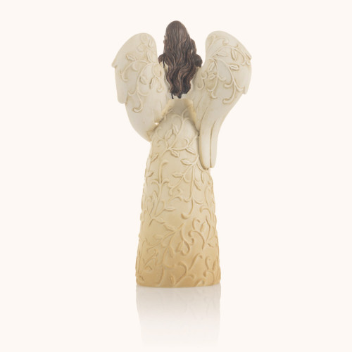 Figurka | Anioł | świecący | 16 cm | Bianco