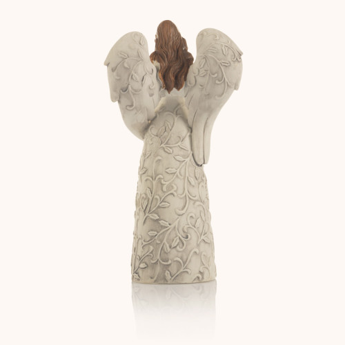 Figurka | Anioł modlący się | 16 cm | świecący | Bianco