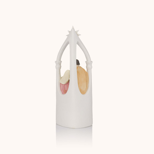 Figurka | Święta Rodzina | Świecąca | 14 cm | Bianco