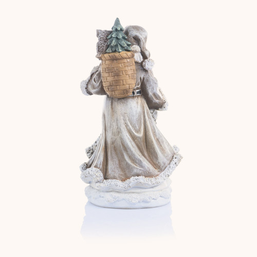 Figurka | Św. Mikołaj | Leśny Motyw | 25 cm | Decorato