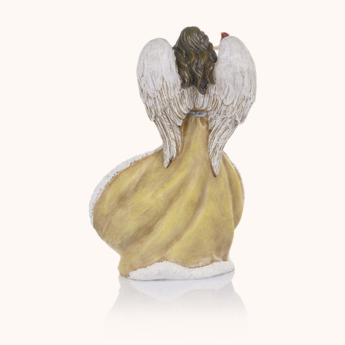 Figurka | Anioł | Zwierzęta Domowe | Zwierzęta Leśne | 23 cm | Decorato