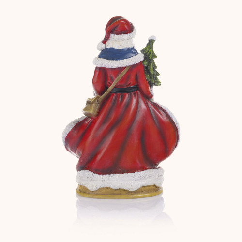 Figurka | Święty Mikołaj | Zwierzęta Leśne | 24 cm | Decorato