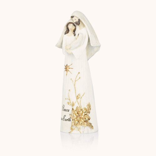 Figurka | Święta Rodzina | Napis Peace of Earth | 24 cm | Decorato