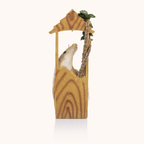 Figurka | Święta Rodzina | Struktura Drewna | 34 cm | Decorato