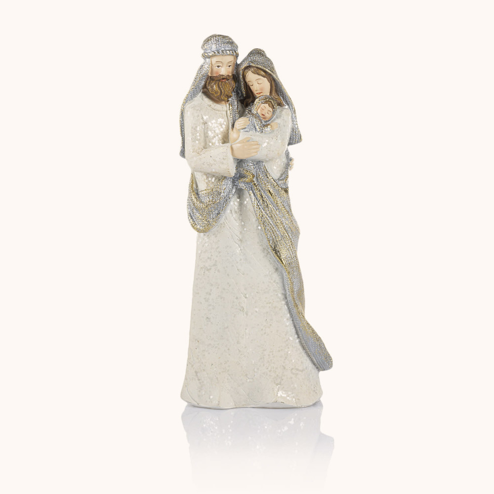 Figurka | Święta Rodzina | Blask Świąt | 30 cm| Decorato