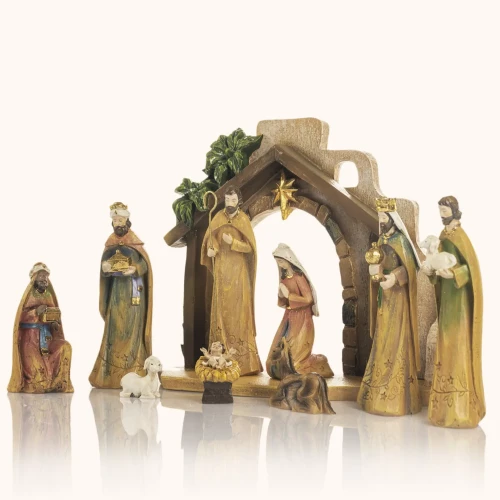 Szopka bożonarodzeniowa | Święta Noc | 25 cm | Decorato