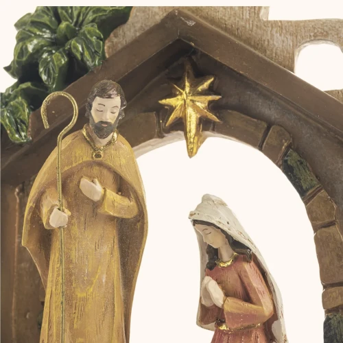 Szopka bożonarodzeniowa | Święta Noc | 25 cm | Decorato