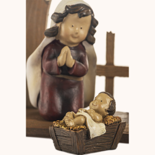 Szopka bożonarodzeniowa | Dla Dzieci | 17 cm | Decorato