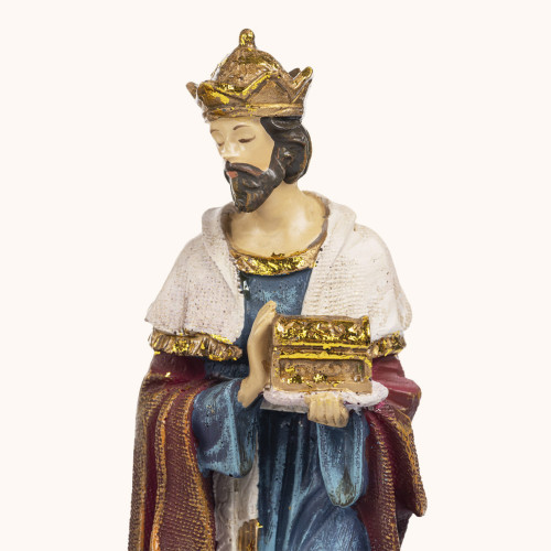 Szopka z figurkami | Wśród pasterzy | 25 cm | Decorato