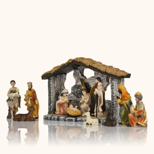 Szopka bożonarodzeniowa | Klasyczna odsłona | 5 cm | Classic