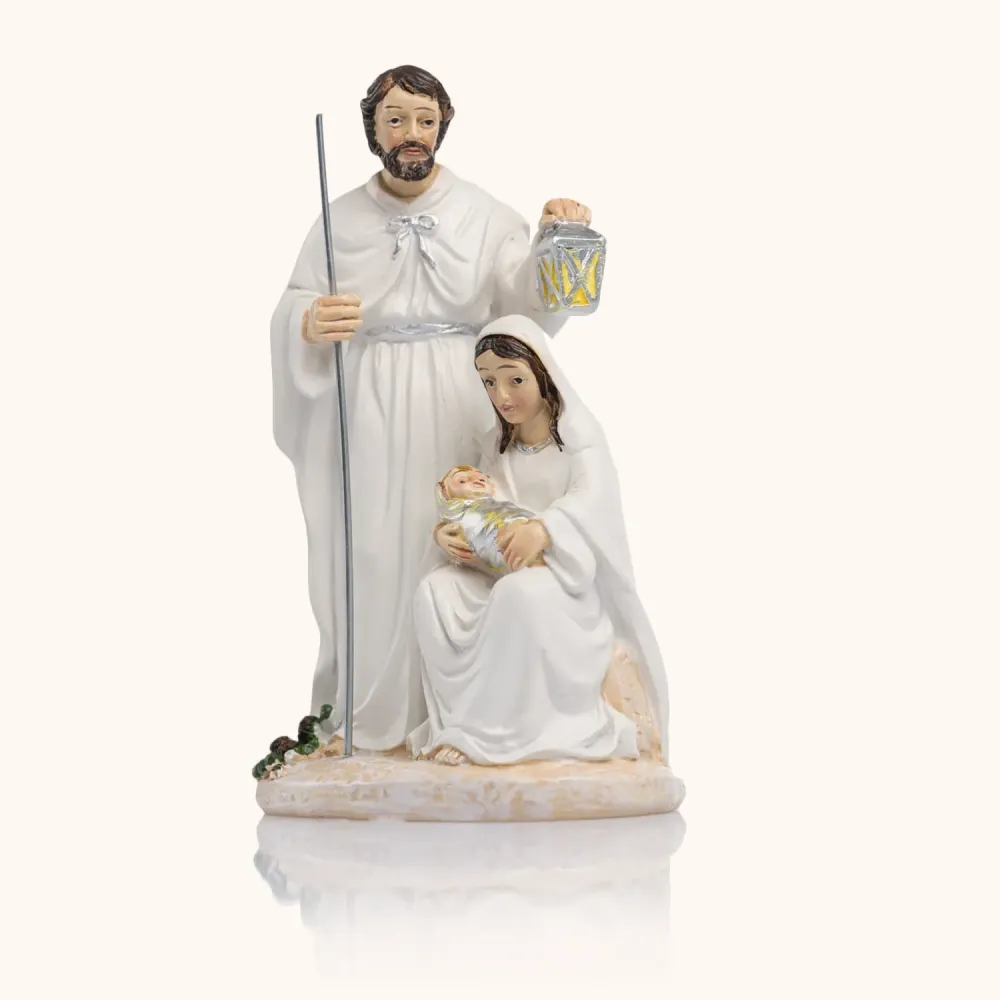Figurka | Święta Rodzina | Biel w Klasycznej Odsłonie | Classic