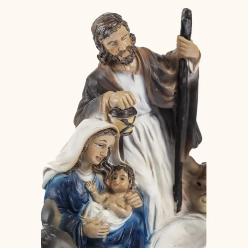 Szopka bożonarodzeniowa | Święta Rodzina |  14 cm | Classic