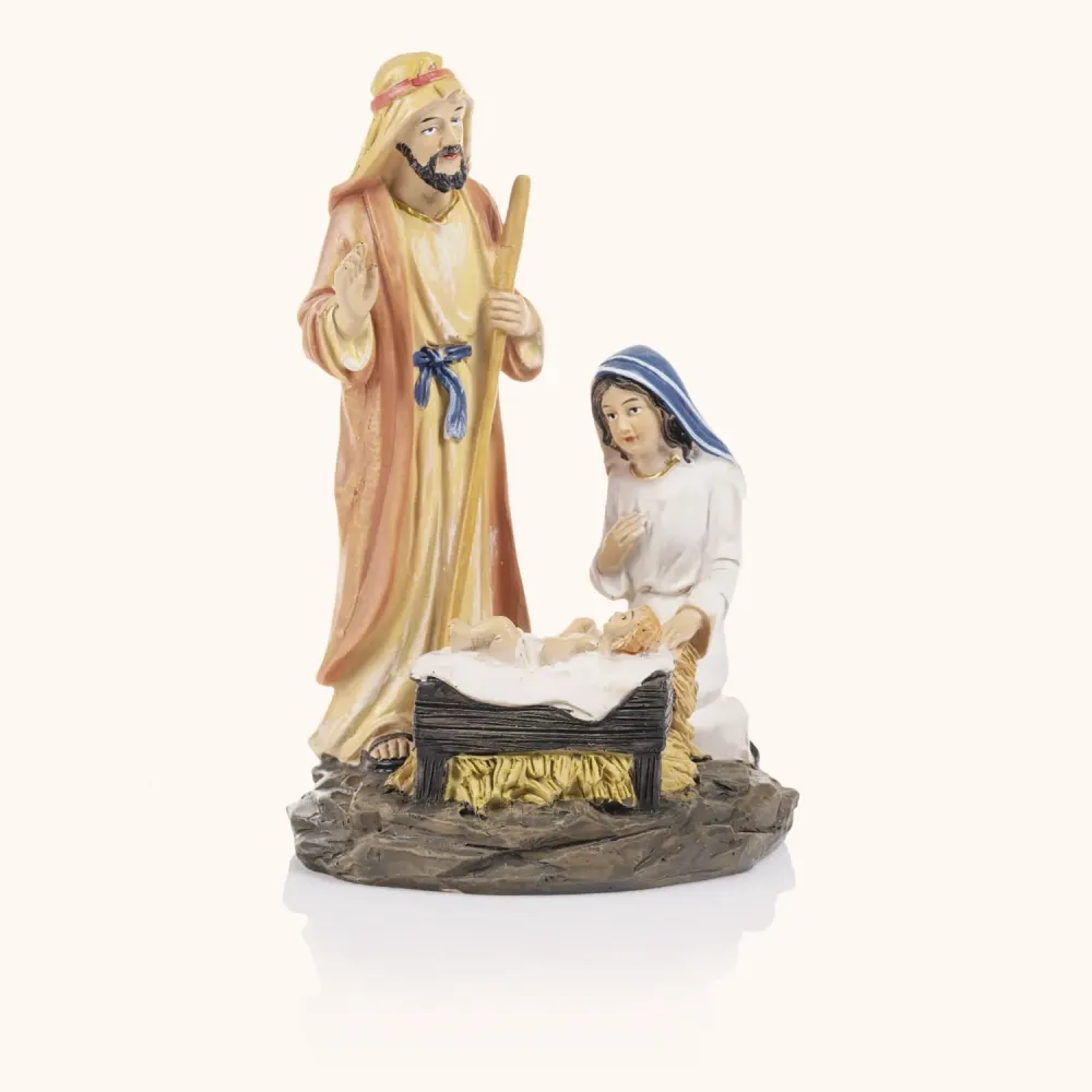 Szopka bożonarodzeniowa | Maryja i Józef | 15 cm | Classic