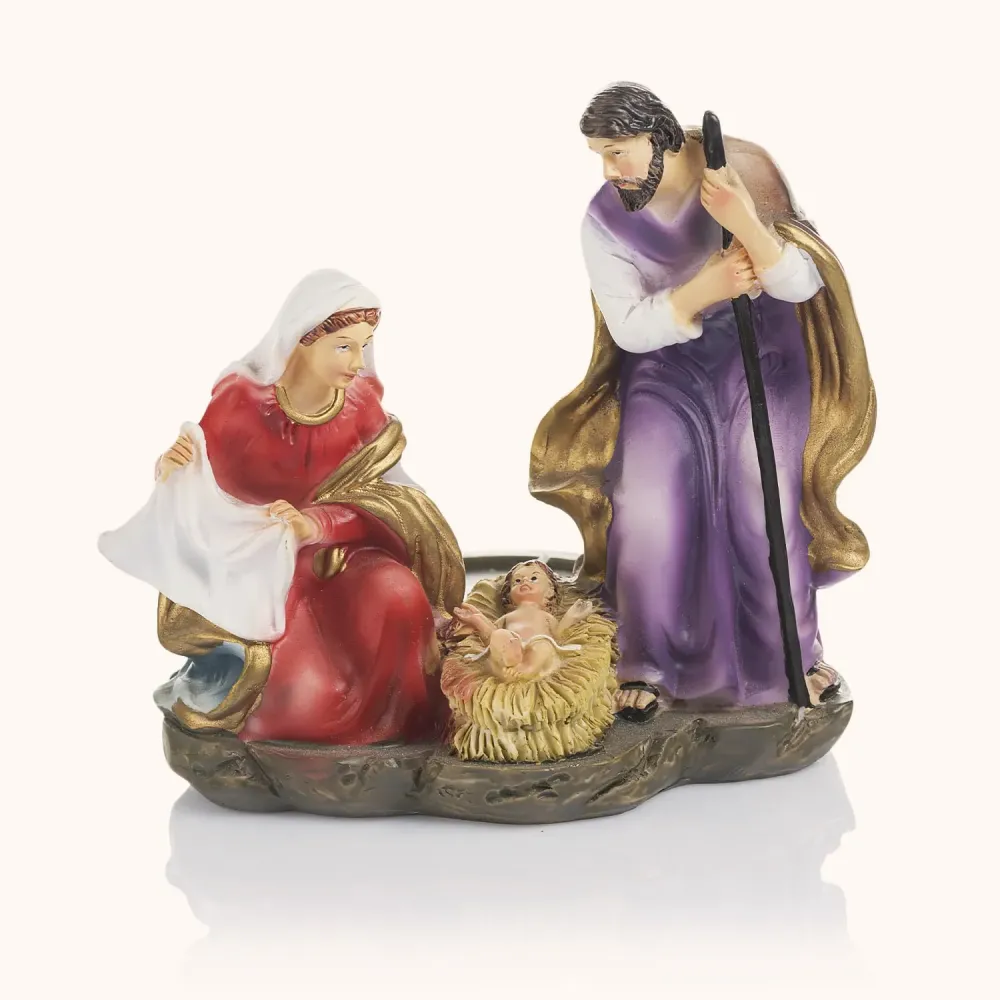 Świecznik bożonarodzeniowy | Zwiastowanie radości | 12 cm | Classic