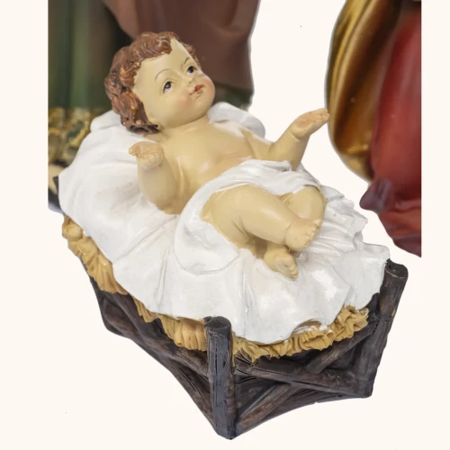 Szopka dekoracyjna | Betlejemski cud | 28 cm | Classic