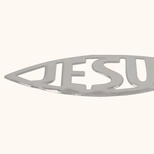 Naklejka | Ryba Chrześcijańska | Ichtys | JESUS