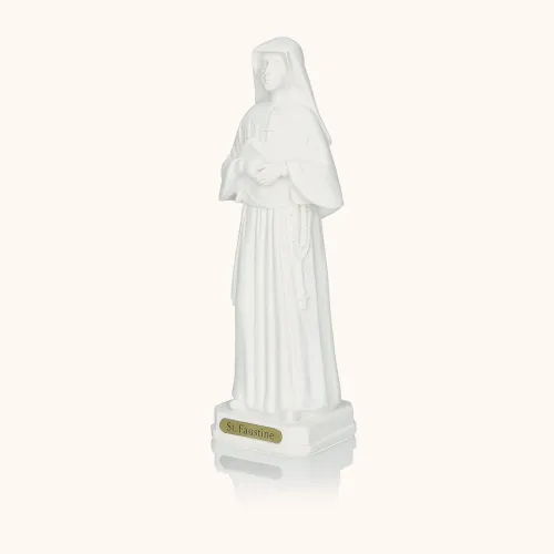 Figurka | Św. Faustyna | Apostołka Miłosierdzia | 20 cm