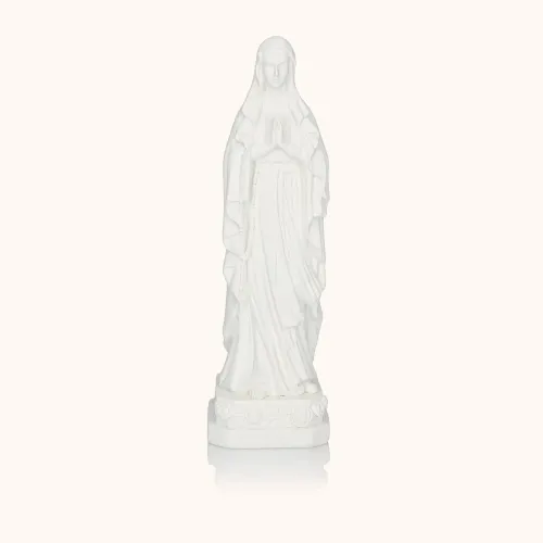 Figurka | Matka Boża Różańcowa | Elegancja Bieli