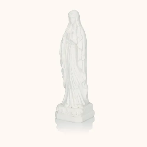 Figurka | Matka Boża Różańcowa | Elegancja Bieli