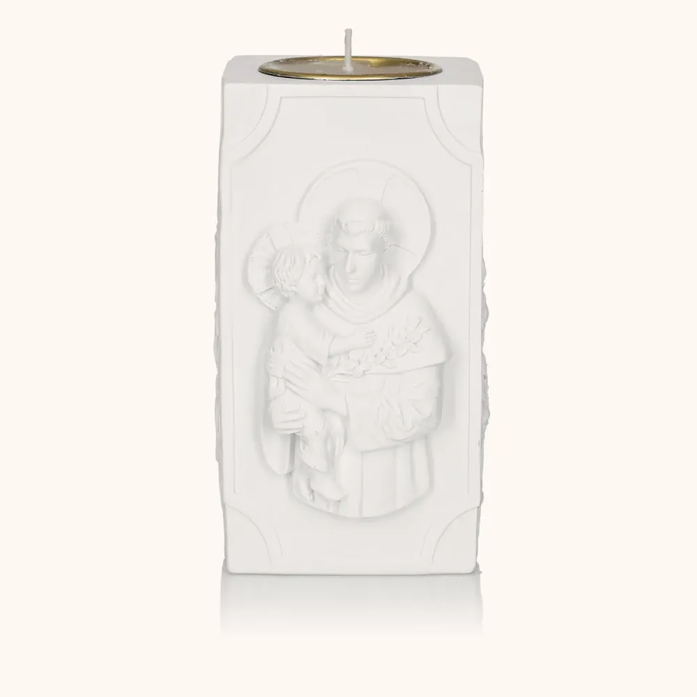 Świecznik | Św. Antoni | Św. Rita | 13 cm